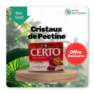 Cristaux de Pectine