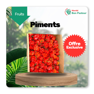 Carton piment rouge