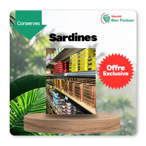 3 sardines